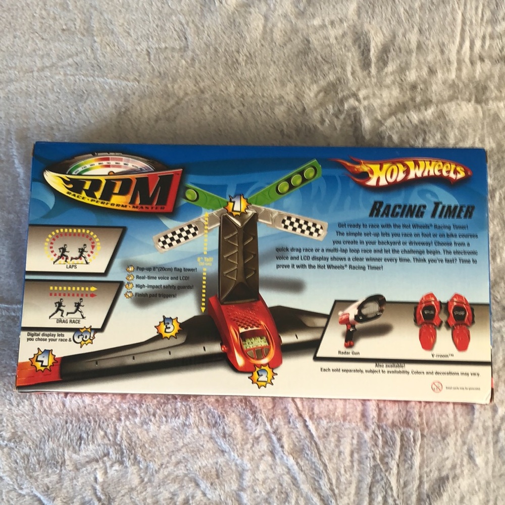 💖 Hot Wheels Racing Timer New In Box - Picture 3 of 10